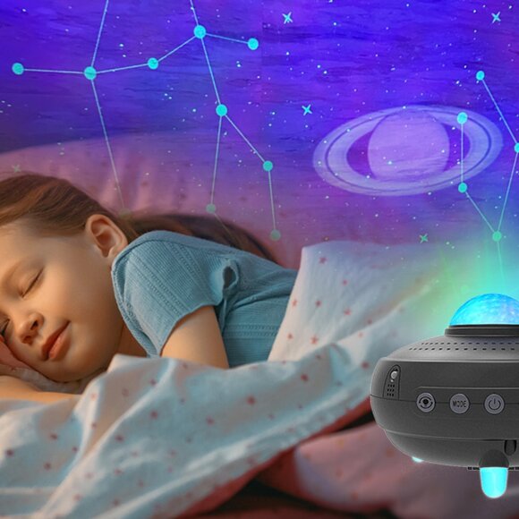 (Sold on EBay) Star Projector Night Light Galaxy Projector- 10 Nebuela Patterns - Picture 8 of 16